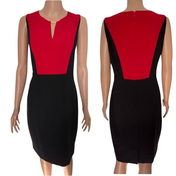 blue dress for baby girl Calvin Klein Black Dress with Red Flowers – Watch My Style